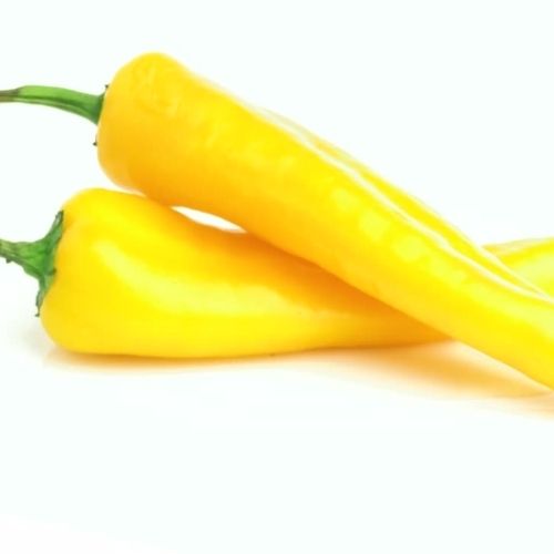 Sweet Pepper - Long Yellow Bull Horn Seeds [Corno di Toro Giallo]