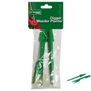 Digger, Weeder, Planter set